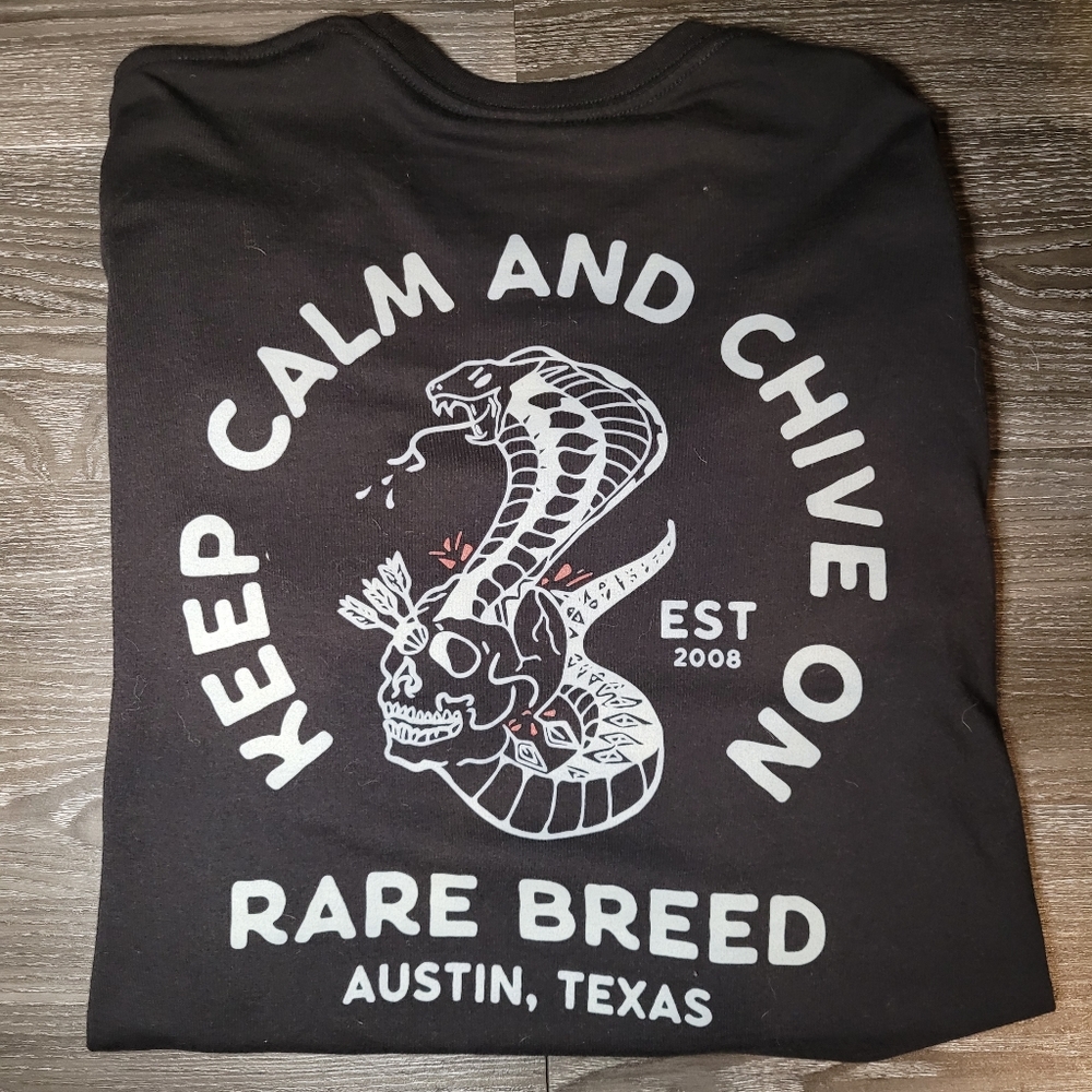 Rare Chiver Black Long Sleeve - Men's Large